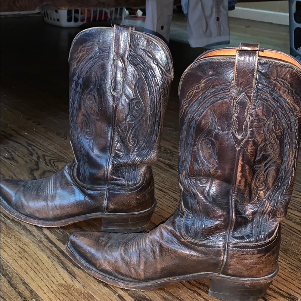 Men’s Lucchese 1883 Brown Boots 10D